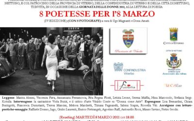 8 poetesse e 8 fotografe per l’8 marzo