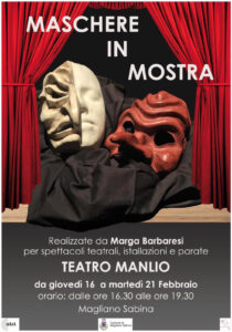 LE MASCHERE DI MARGA BARBARESI A MAGLIANO SABINA